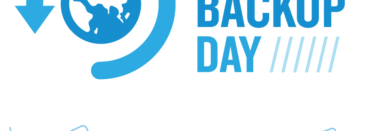 Foto mit dem Logo vom World Backup Day