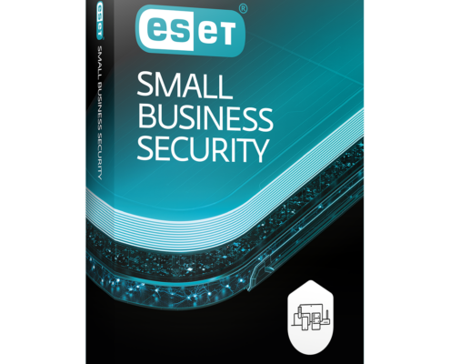 Produktfoto der Verpackung von ESET SMALL BUSINESS SECURITY